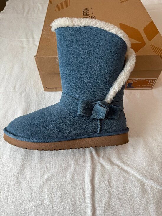Koolaburra Ugg Boots, Ocean blue, size 10 - Picture 1 of 4